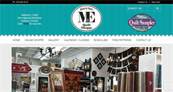 Desktop Screenshot of mequiltshoppe.com